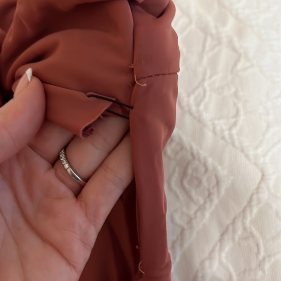 White Fox body suit with open back and bow - Picture 3 of 3